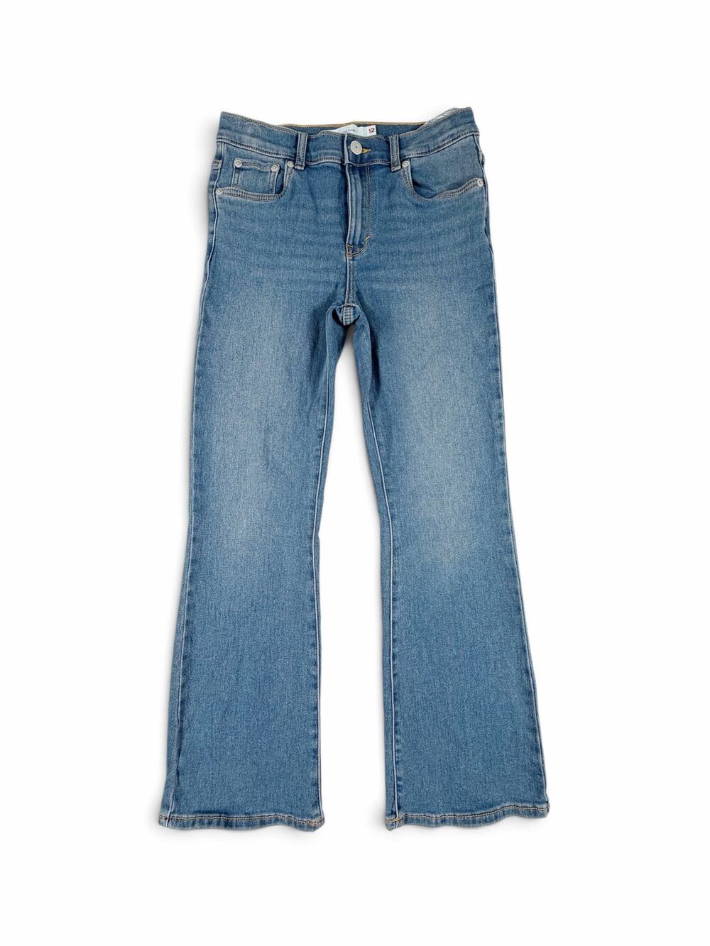 Levi’s 726 Flare Jeans Denim Girls Medium Wash Size 12